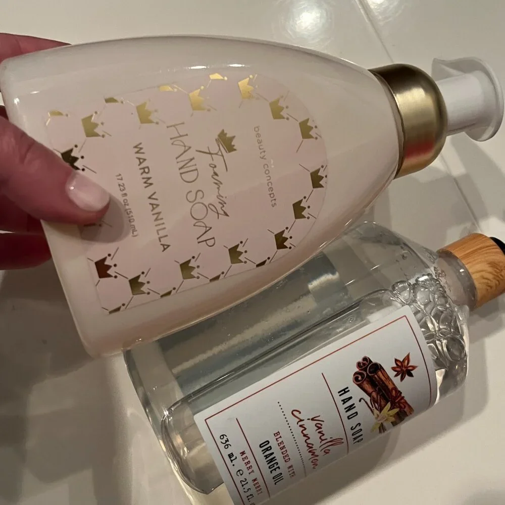 Hand‎ Soaps - Vanilla Scents (Set of TWO) (new/home/x)